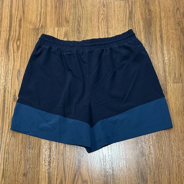 Te Verde Shorts Women's XL Ripstop Bungee Stretch Hiking Colorblock Pockets Blue - Image 5