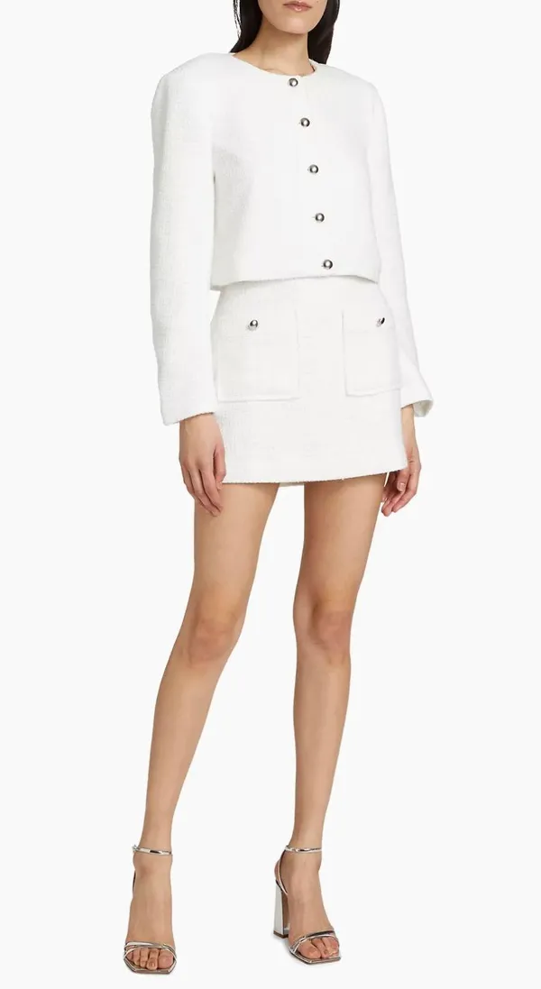 Reformation Tweed Jacket - Image 5