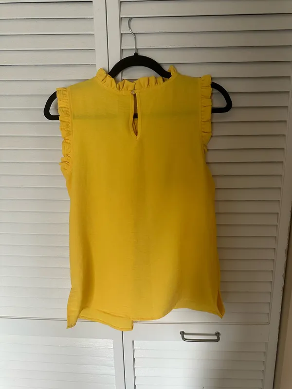 Lime n Chili Boutique Yellow Work Top - Image 2