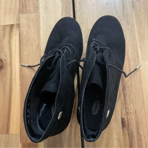 Dr. Scholl’s Dynasty Black Lace-Up Ankle Booties Women’s 7.5 - Image 4