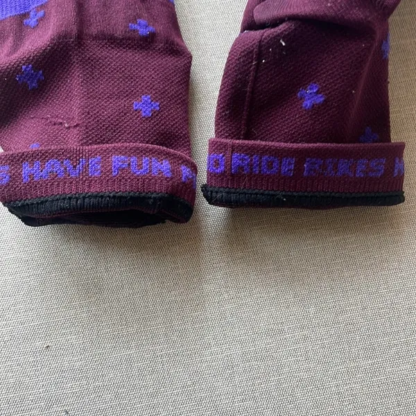 Bontrager ankle socks Purple - Image 10