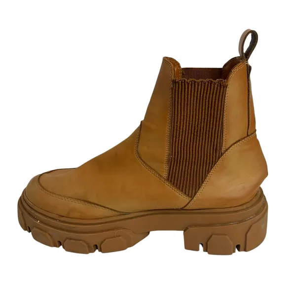 FARM RIO Women's Tan Lug sole Chelsea Boots Size 9 - Image 7