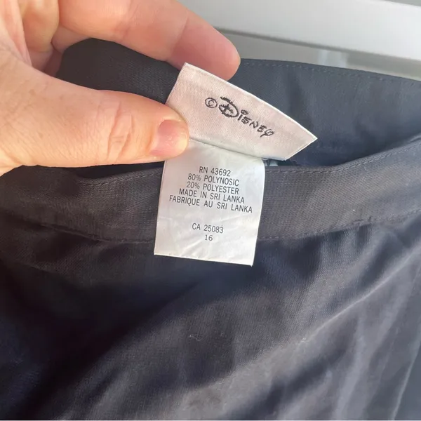 Vintage 90s Walt Disney World‎ Women's Black Grumpy Size 16 Golf Skort - Image 6