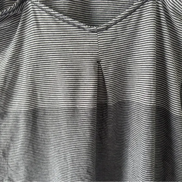 Lululemon Breezy Tank Divided Stripe Heathered Light Grey Heathered Dark Slate - Image 8