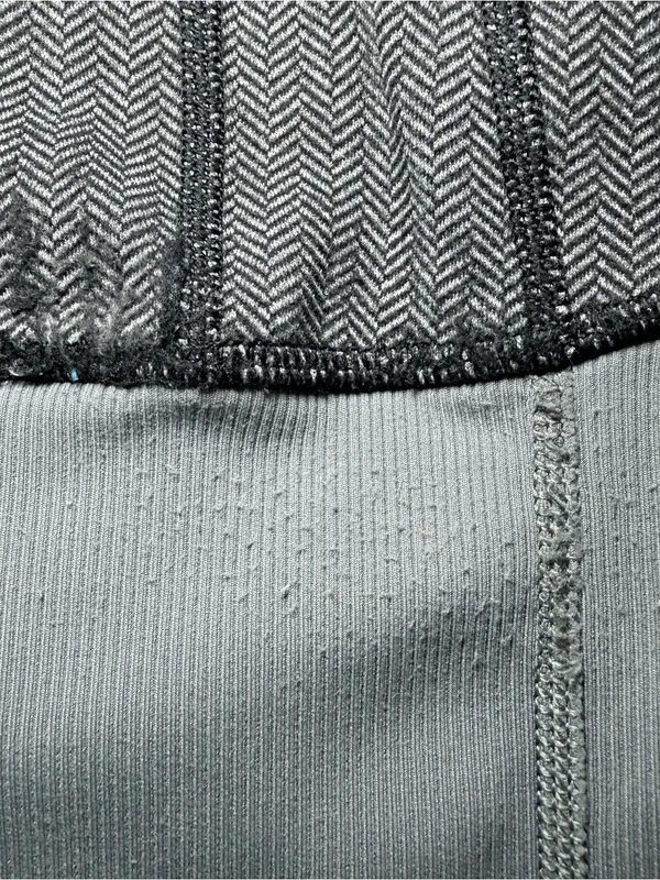 Lululemon Jacket Womens 6 Gray Daily Practice Hooded Full Zip Flecked Athletic - Image 4