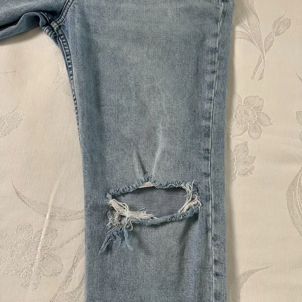 Abercrombie & Fitch Size 30/10 Women The Ankle Straight Ultra Hi Rise Jeans Blue - Image 16