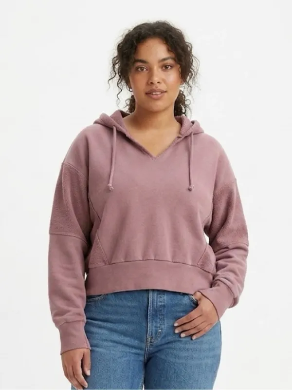 Abercrombie & Fitch "Soft A&F Hoodie - Mauve/Dusty Rose - Size Medium - Image 7