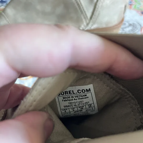 Sorel Women's Cate Chelsea Boot Beige Size 8 - Image 7