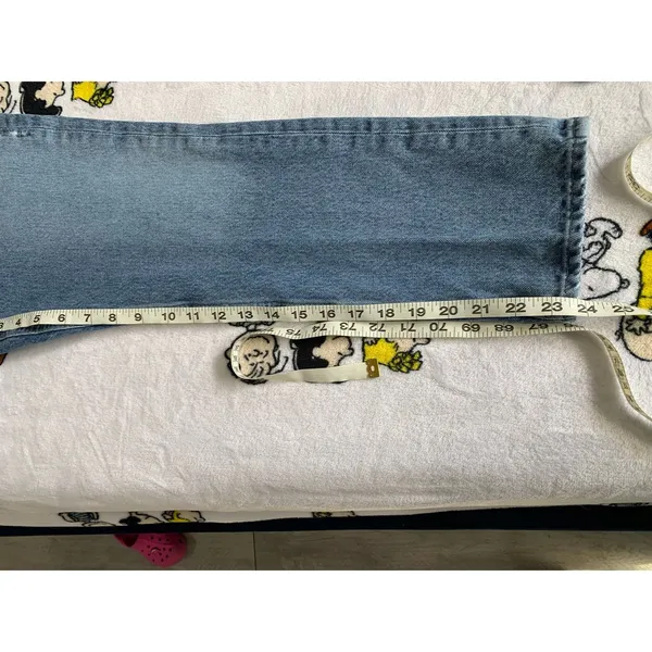 Agolde Women's Blue Distressed Boho Jeans Size 24 - Image 11