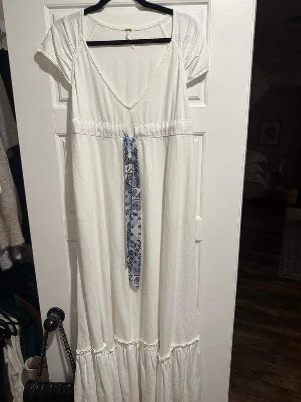 Free People Roucha Maxi Dress White - Image 2