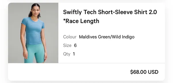 Lululemon Swiftly Tech Short Sleeve - Image 3