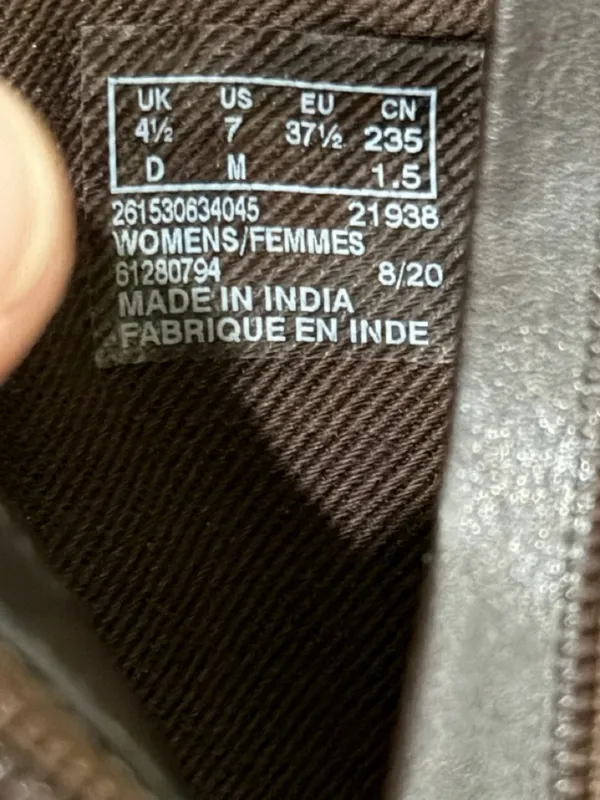 Clarks Women's Camzin Dime Ankle Boot, Dark Brown Leather, 7M boho , chic - Image 11