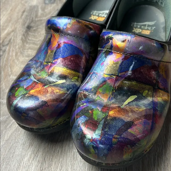 Dansko Pro XP 2.0 Patent Leather Clogs Size 40 (US 9.5-10) - Image 4