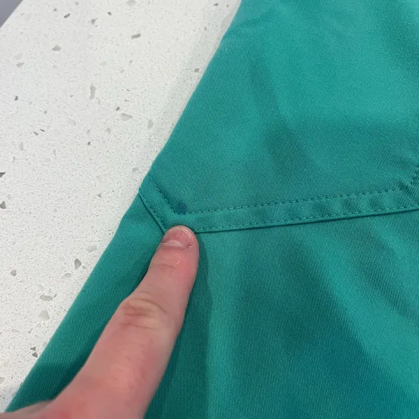 FIGS Zamora Jogger Scrub Pants in Surgical Green Size XS‎ Petite - Image 7