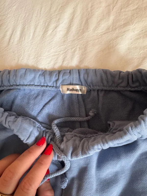 Madhappy Set of 2 Pastels French Terry Sweatpants & hoodie Blue Size S Set - Image 7