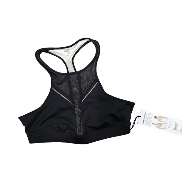 Alo Half Moon Sport Bra in Black Size:‎ M - Image 2