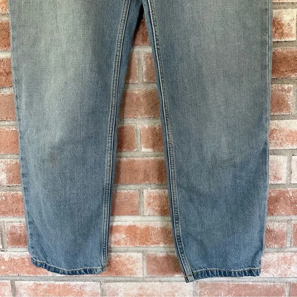 Everlane Summer Slouch Jeans Button Fly Relaxed Straight Women’s 25 Light Wash - Image 4