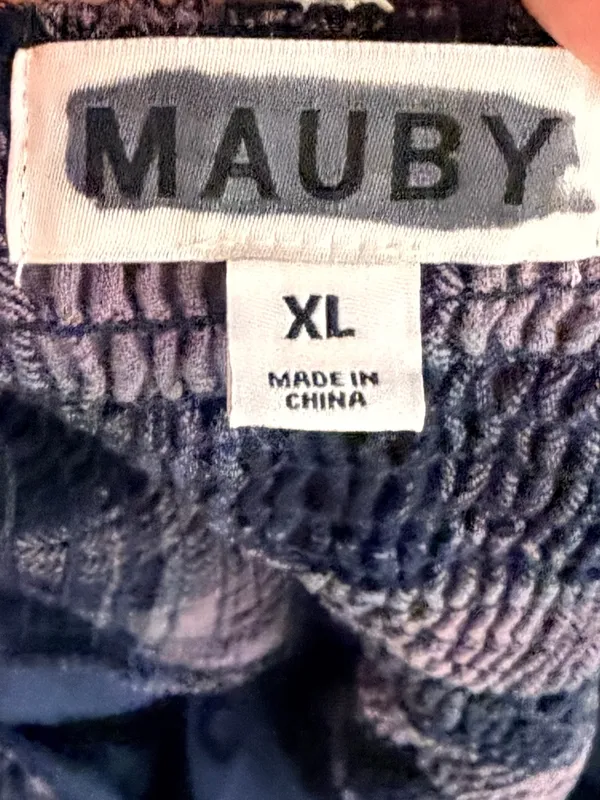 Mauby Plaid Top nwot Size XL - Image 5