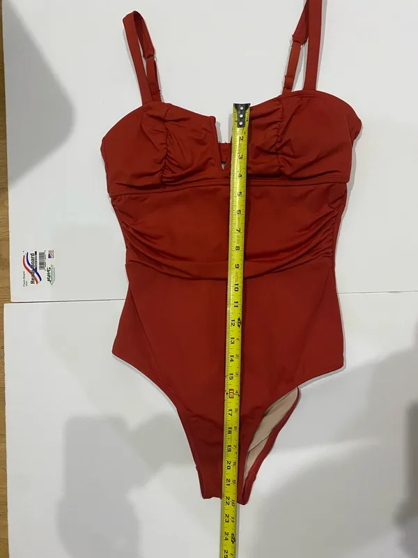 Cupshe Beach Siren Slim & Sculpt One-Piece Swimsuit Size M - Image 8