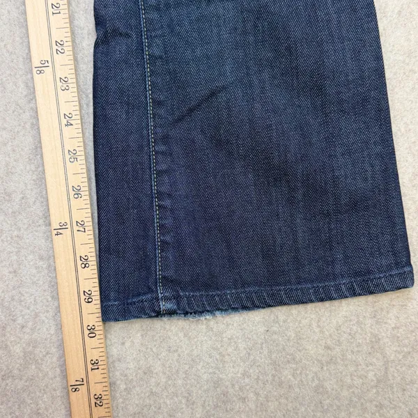 Citizens of Humanity Jeans Womens 28 Low Rise Bootcut Blue Y2K Indie Sleaze - Image 12
