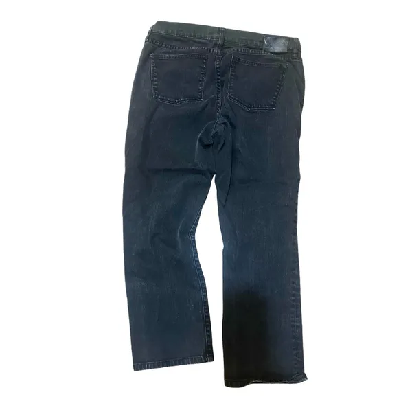 Ralph Lauren straight‎ ankle jeans black size 10p low rise - Image 2
