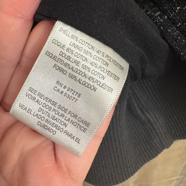 Y2K 2000s Fox Racing Charcoal Gray Button Up Hooded Sweater Womens Small‎ - Image 8
