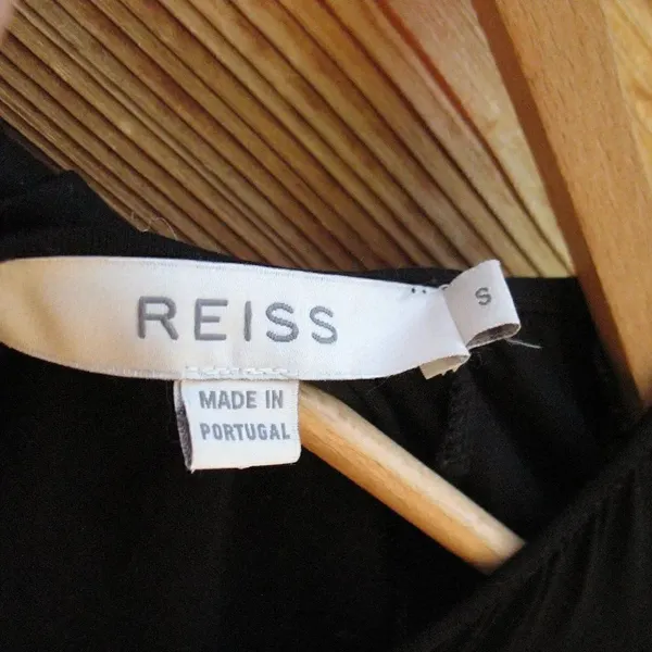 Reiss Black Jersey Dress  - Image 8