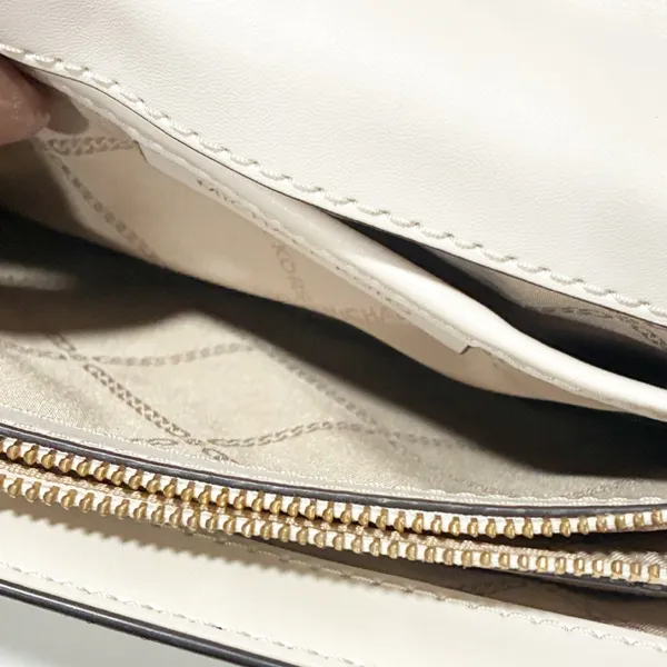 MICHAEL KORS Large Jade Shoulder Crossbody Bag in Floral Logo Canvas‎ - Image 5
