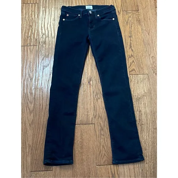 Hudson Krista dark wash low rise super skinny jeans 24 - Image 4