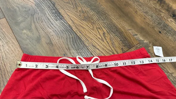 Gap Women's Softest Modal Drawstring PJ Pants Red Pajama Lounge, Size XS, NEW - Image 4