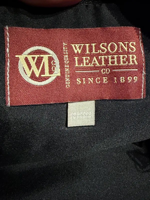 Wilsons Leather Vintage fanny pack waist belt bag sport casual travel Black festival unisex - Image 6