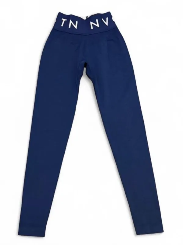 NVGTN Navy Sport Seamless Leggings - Image 2
