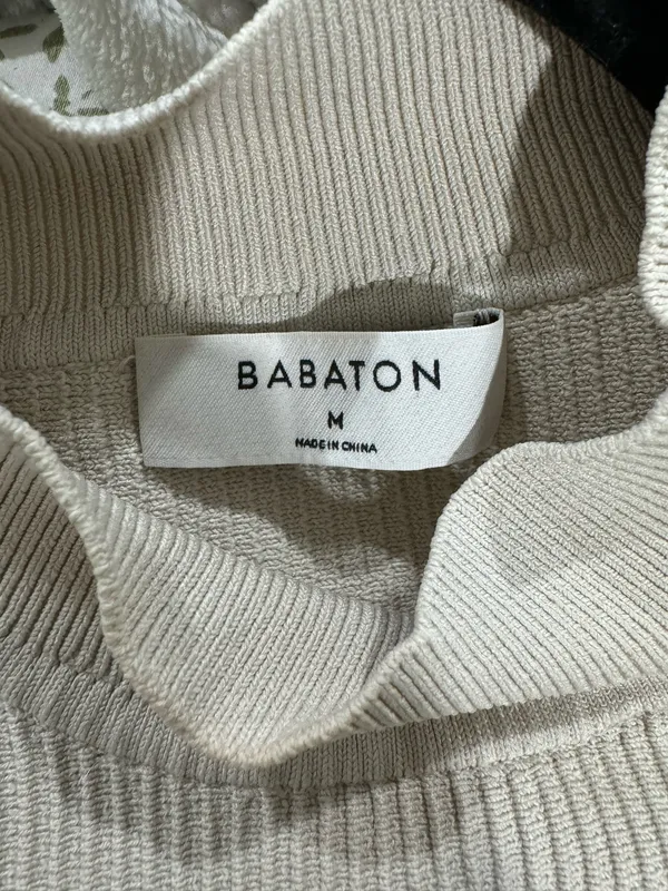 Aritzia Babaton Sculpt Knit High Neck Tank - Image 2