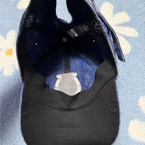 NFL Indianapolis Colts 47 Brand Blue and White Women's Hat - Image 4