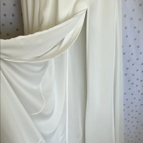 Lulu's Elegant White Maxi Dress - Image 5