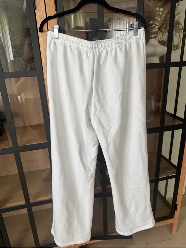 PARKE Set Valentine’s mockneck Boxer sweatpants wide leg flare fleece sweatshirt - Image 10