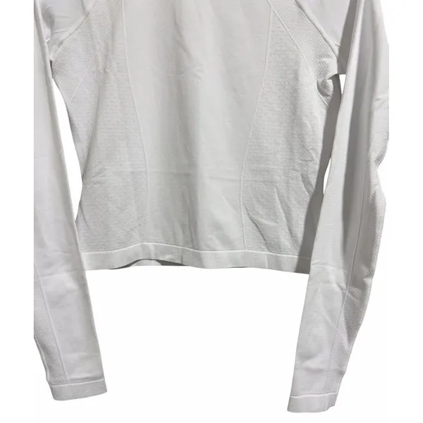 Figs Seamless Longsleeve Underscrub Top‎ White Women's Size Small - Image 5