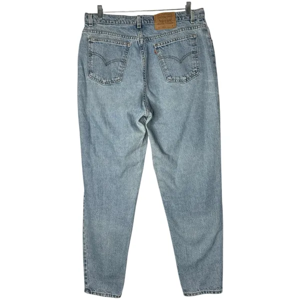 Levi’s Vintage Orange Tab 9922 Tapered Fit Tapered Leg Light Wash Size 18 - Image 2