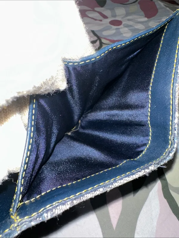 Christian Dior Denim 'Saddle' Wallet - Image 9