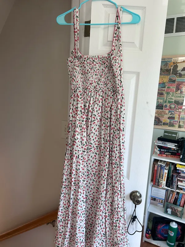 Cherry maxi dress Multiple Size L - Image 3