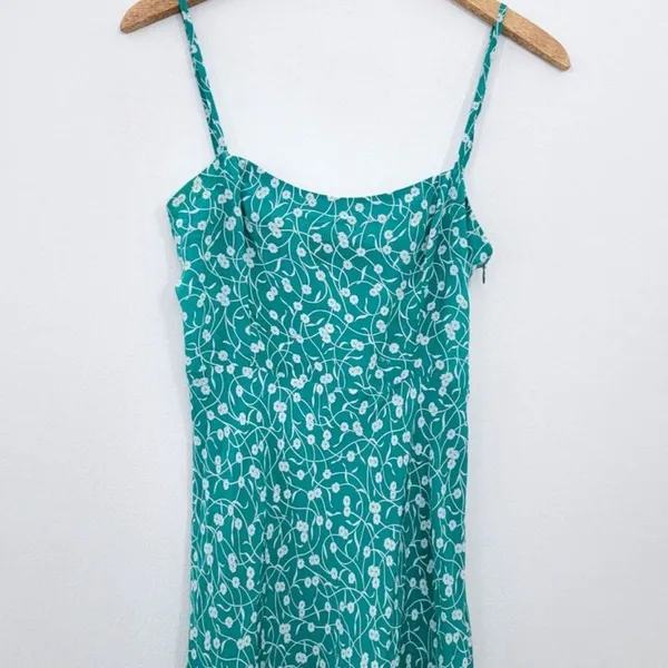 Realisation Par Silk Amelia Midi Slip Dress in Poison Ivy S - Image 9