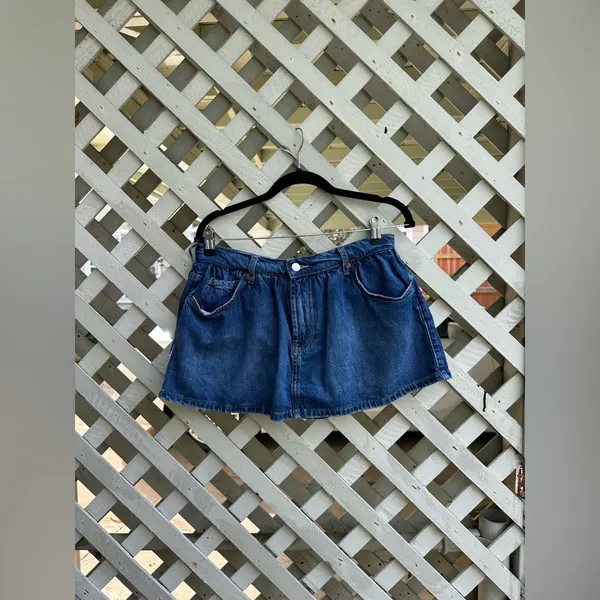 Free people Demi Denim Skort - Image 4