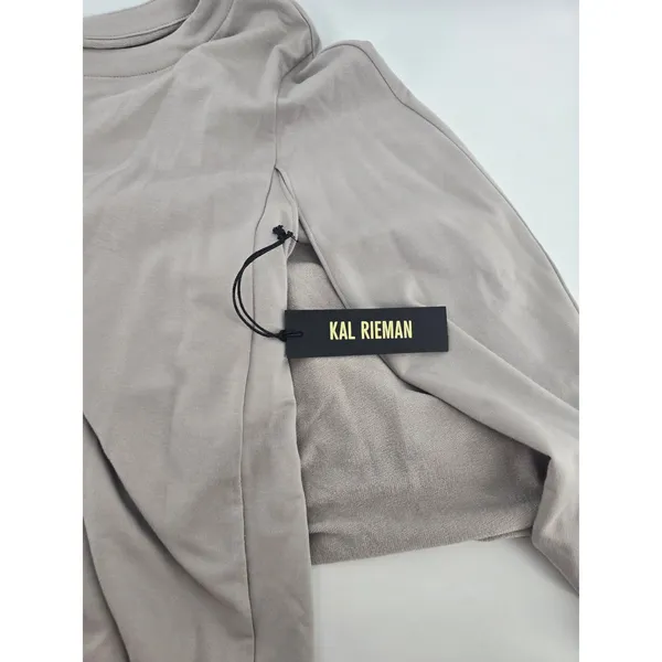 Kal Rieman Cape Sweatshirt Womens XL 12109C Khaki French Terry NEW - Image 4