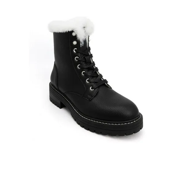 Sugar fur top lace up boot sz 9 - Image 4