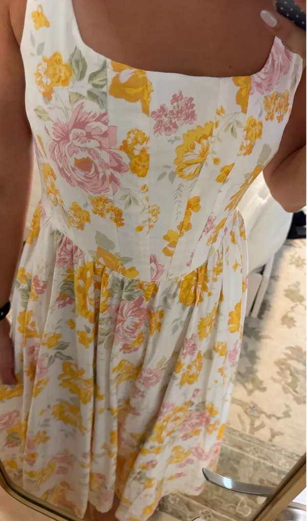 Marshalls Floral Midi Dress - Image 2
