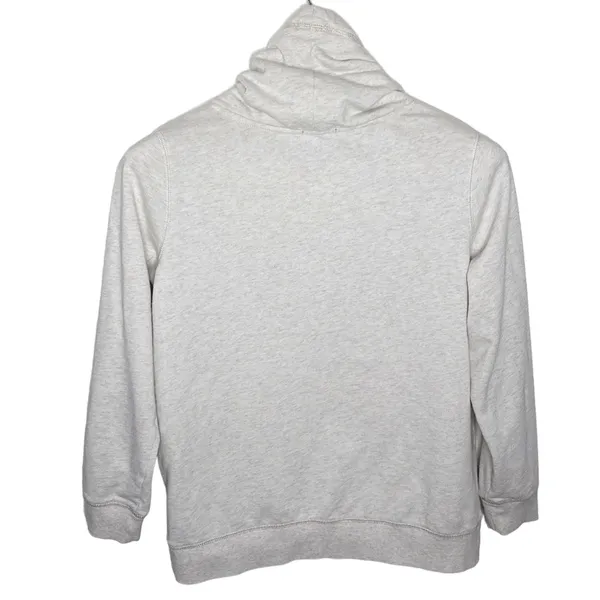 Gap Factory foil 1969 graphic print kangaroo pocket high neck sweatshirt size S - Image 2