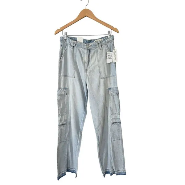 BLANK NYC Franklin High‎ Rise Cargo Pant in Call My Name NEW - Image 2