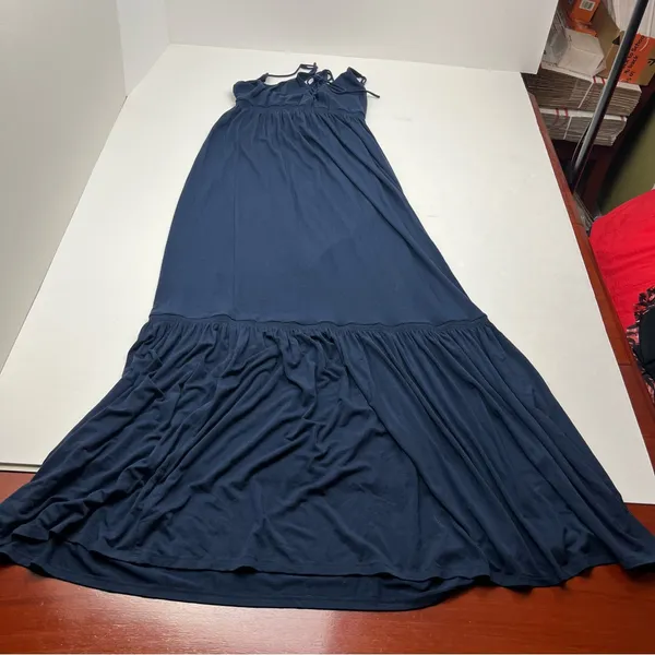 Favorite Daughter The Weekend Blue Maxi‎ Dress Womens Size Small Stretch NWOT - Image 12