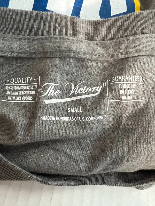The Victory Gray SEC Athletics Men's Shirt - Image 3