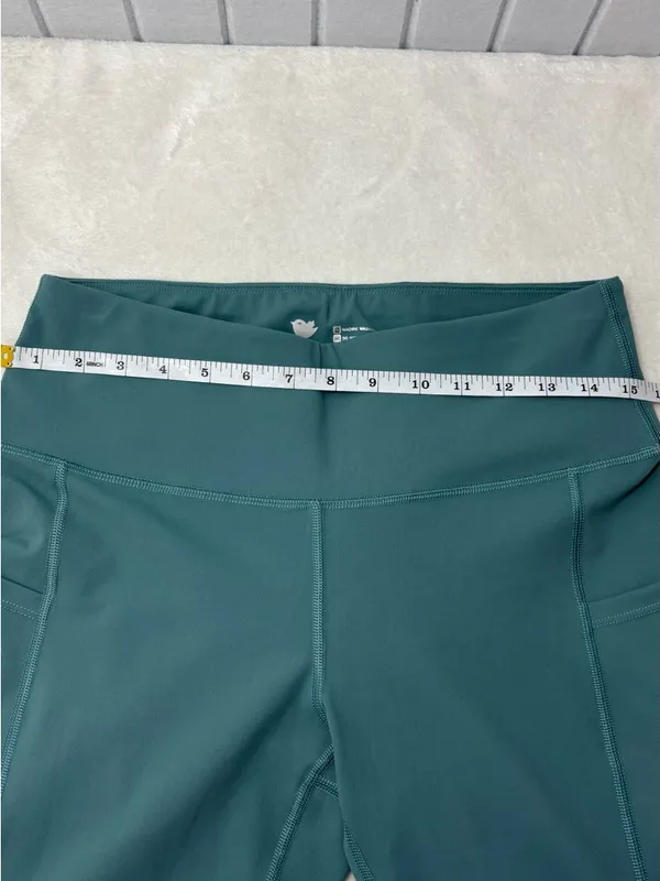 Iuga High-Waist Active Leggings in‎ Dusty Teal Size L - Image 3